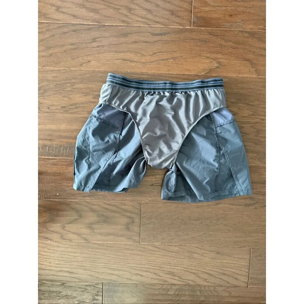 Patagonia Gray Strider Running Women’s Shorts Small